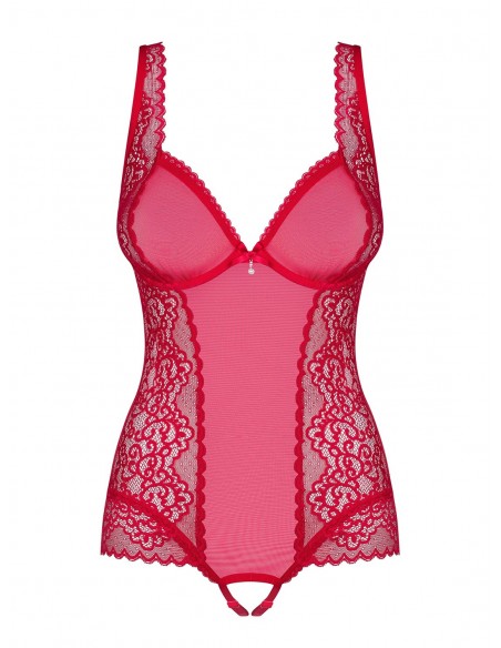 Rougebelle body otwarte czerwone  S/M - Body - 5