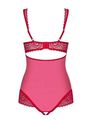 Rougebelle body otwarte czerwone  S/M - Body - 6