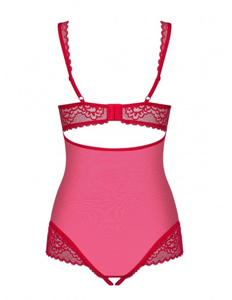 Rougebelle body otwarte czerwone  S/M - Body - 6