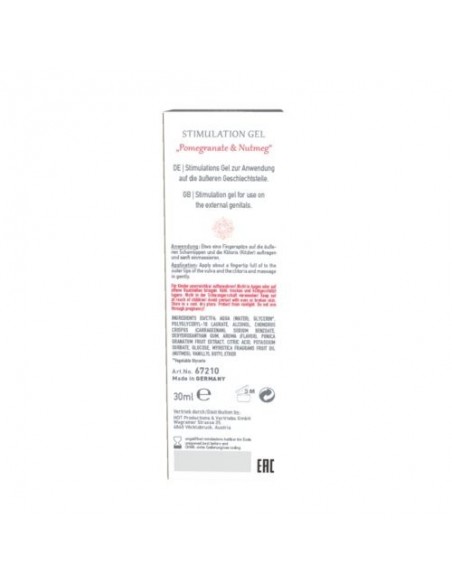 Stimulation Gel Pomegranate / Nutmeg Women 30 ml - Lubrykanty stymulujące - 2