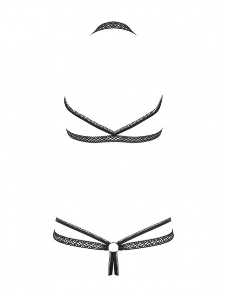 Darkie body otwarte czarne  S/M - Body - 6