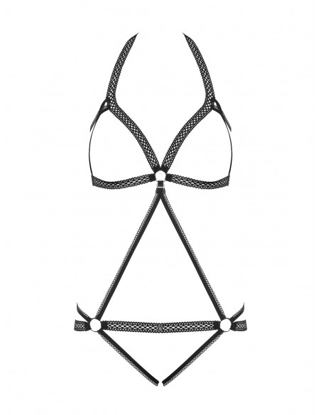 Darkie body otwarte czarne L/XL - Body - 5