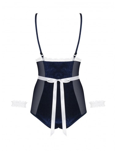 Maid body niebieskie  S/M - Body - 6