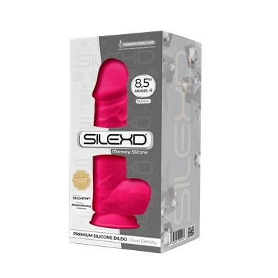 Silikonowe Dildo Sd.Model 4 ( 8,5" ) Pink Box - 1 2