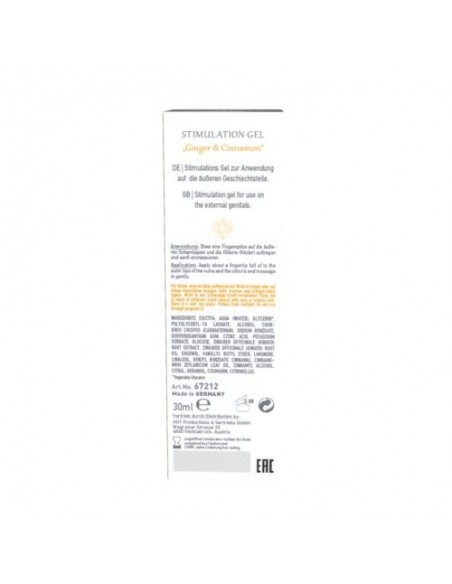 Stimulation Gel Ginger / Cinnamon For Women 30 ml - Lubrykanty stymulujące - 2
