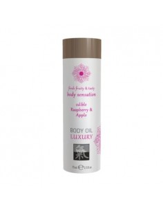 Jadalny Olejek do masażu Luxury Raspberry / Apple 75 ml - Olejki i żele do masażu - 1