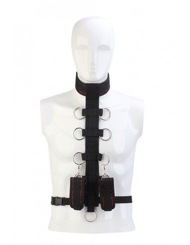 Uprząż BDSM Blaze Deluxe Collar Body Restraint - Uprzęże BDSM - 1