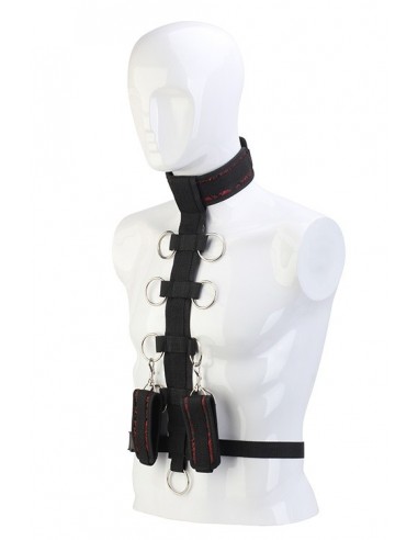 Uprząż BDSM Blaze Deluxe Collar Body Restraint - Uprzęże BDSM - 2