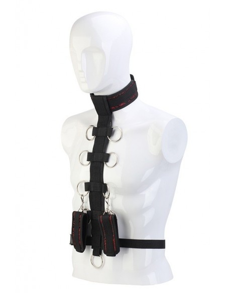 Uprząż BDSM Blaze Deluxe Collar Body Restraint - Uprzęże BDSM - 2
