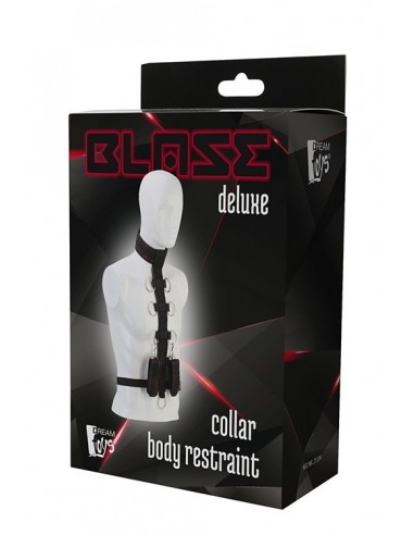 Uprząż BDSM Blaze Deluxe Collar Body Restraint - Uprzęże BDSM - 3