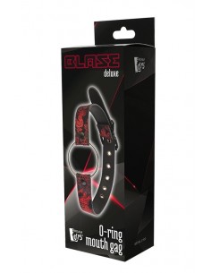 Knebel BDSM BLAZE DELUXE O-RING MOUTH GAG - Kneble do ust - 1 2