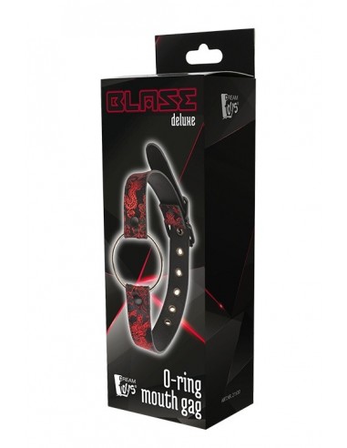 Knebel BDSM BLAZE DELUXE O-RING MOUTH GAG - Kneble do ust - 2