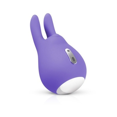 Stymulator łechtaczki Tedy - dwuuszna końcówka, 10 trybów wibracji, 9,5 cm - 1