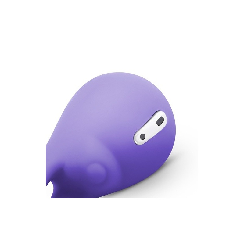 Stymulator łechtaczki Tedy - dwuuszna końcówka, 10 trybów wibracji, 9,5 cm - 4