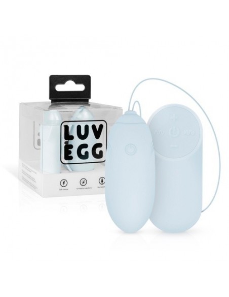 Jajeczko wibrujące Luv Egg Blue - Wibratory Jajeczka - 1