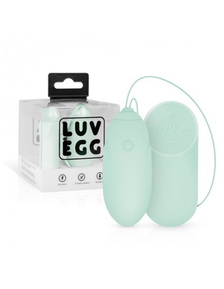 Jajeczko wibrujące Luv Egg Green - Wibratory Jajeczka - 1