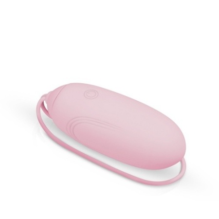 Jajko wibrujące LUV EGG Pink - silikonowe, sterowane pilotem, 12 trybów wibracji, długość 16 cm - 2