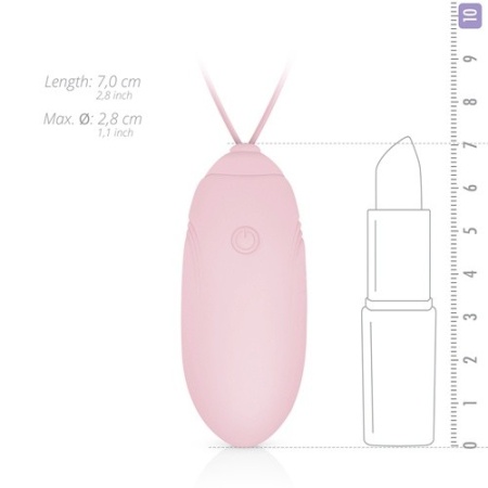 Jajeczko wibrujące Luv Egg Różowy - 5