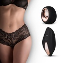 Wibrujące majtki Vibrating BoyShort z pilotem - 12 trybów wibracji, wkład 8 cm - 1