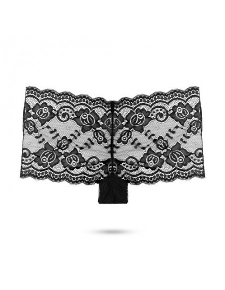 Stymulacja dla Par Vibrating Boyshort Black - Stymulatory i wibratory dla par - 6