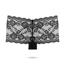 Wibrujące majtki Vibrating BoyShort z pilotem - 12 trybów wibracji, wkład 8 cm - 6