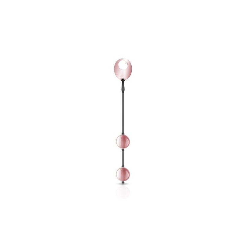 Kulki Ben Wa Nouveau - metalowe, z pierścieniem do usuwania, długość 25 cm, maks. średnica 2,8 cm - 1