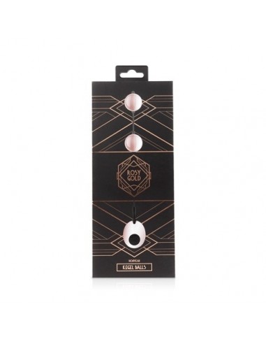 Kulki gejszy Rosy Gold - Nouveau Ben Wa Balls - Kulki Gejszy Podwójne i Pojedyncze - 4