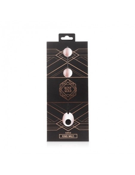 Kulki gejszy Rosy Gold - Nouveau Ben Wa Balls - Kulki Gejszy Podwójne i Pojedyncze - 4