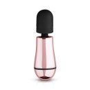 Masażer Rosy Gold Nouveau Mini z miękką głowicą silikonową, 10 trybami wibracji i wodoodpornością IPX7, o długości 12,5 cm - 1