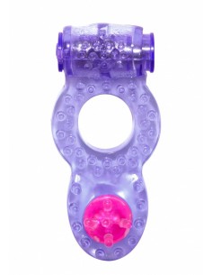 Pierścień na penisa z wibracjami Ringer Fioletowy - Pierścienie erekcyjne wibrujące - 1