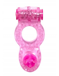 Pierścień na penisa z wibracjami Rings Ringer Różowy - Pierścienie erekcyjne wibrujące - 1