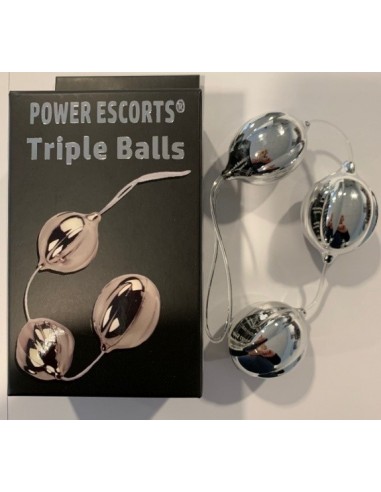 Kulki gejszy Triple Balls Silver - Zestawy Kulek Gejszy - 1