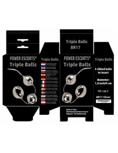 Kulki gejszy Triple Balls Silver - Zestawy Kulek Gejszy - 1 2
