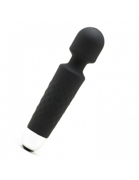 Masażer Iwand Black Rechargeable Silicone - Wibratory Magic Wand - 1
