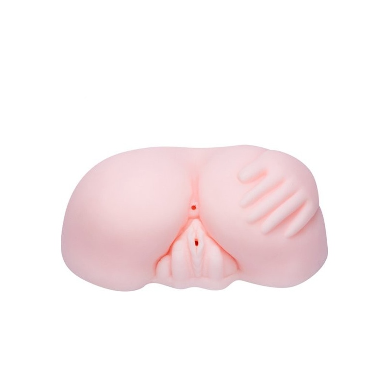 Masturbator Double Pleasure Flesh 2,2 kg, 24 cm, cielisty - 1