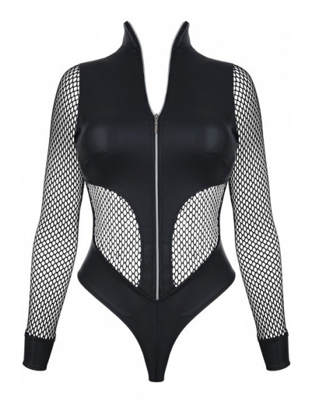 Skórzane body Hera BLACK L - Body - 4