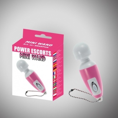 Wibrator Mini Wand Pink 6,5 cm różowy - 1