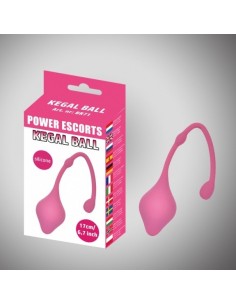 Kulki gejszy Kegal Ball Pink Silicone 17 Cm X 3,1 Cm - Kulki Gejszy Podwójne i Pojedyncze - 1