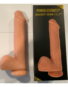 Dildo Gigant XXL Rocket John 30 cm Cieliste - Dilda giganty - 1 2