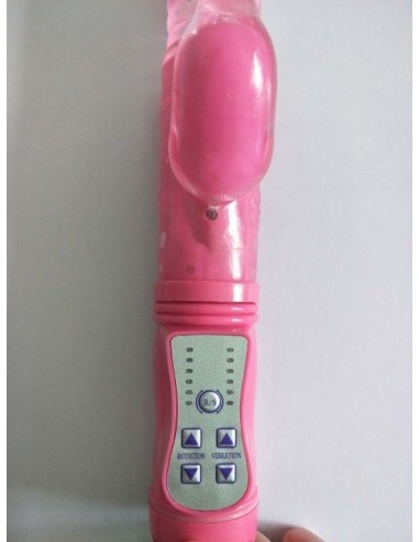 Wibrator króliczek Bunny g pink rechargeable rabbit 25 cm - Wibratory Króliczki - 3