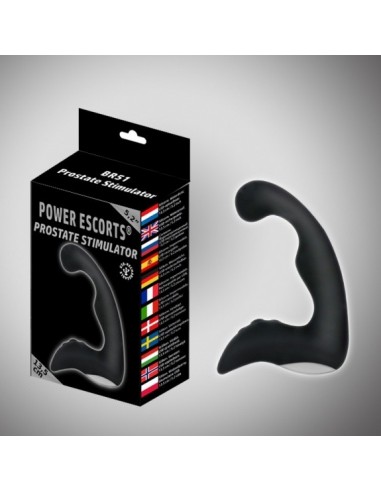 Stymulator i masażer prostaty Power Escorts Czarny - Masażery i stymulatory prostaty - 3