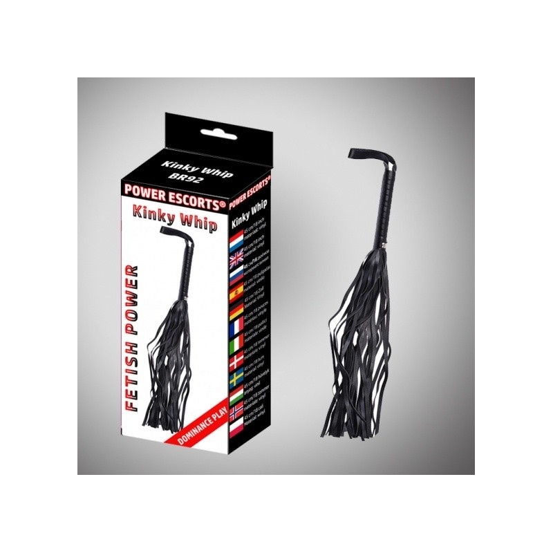 Bicz Kinky Whipp 42 cm czarny - 1