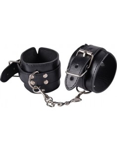 Kajdanki erotyczne Kinky Cuffs Black Adjustable Cuffs - Kajdanki erotyczne - 1