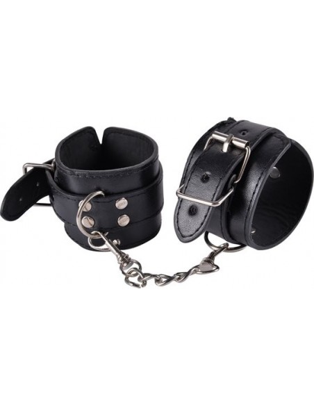 Kajdanki erotyczne Kinky Cuffs Black Adjustable Cuffs - Kajdanki erotyczne - 1