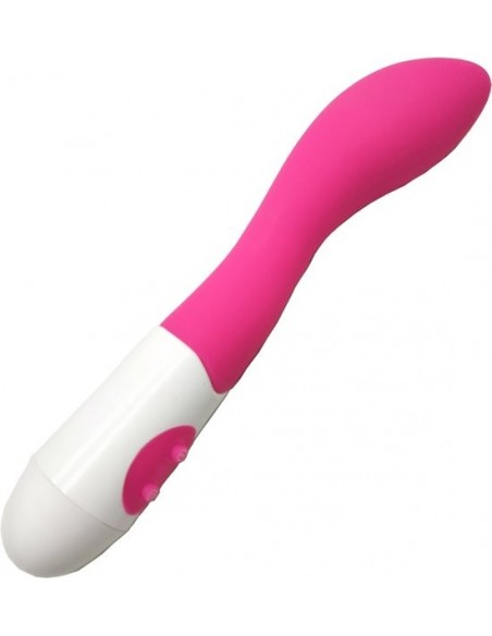 Wibrator Carly G Pink 20 Cm Silicone Vibrating 10 Speed - Wibratory Punktu G - 3