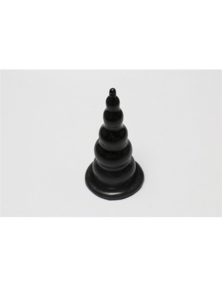 Duży korek analny Rocket drill black large anal plug 18,5 cm - Duże Korki Analne - 1