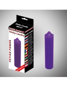 Świeca Do Masażu Kinky Candle  Purple Low Temperature  Candle 20 cm - Świece zapachowe do masażu - 1