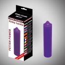 Świeca do masażu Kinky Candle 20 cm fioletowa - 1