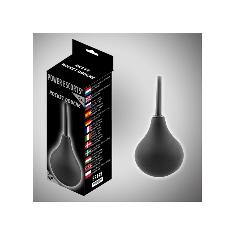 Irygator analny Rocket Douche Big Size 220 ml czarny - 1