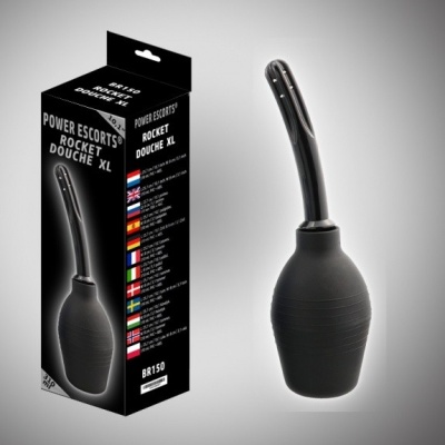 Irygator analny Rocket Douche XL czarny 310 ml - 1